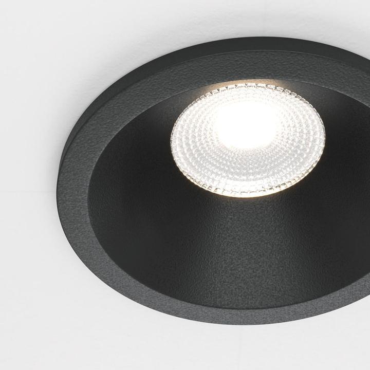 Immagine prodotto Maytoni Zoom LED downlight, luce da incasso 6W dimmerabile nero IP65 90Ra Ø6mm bianco neutro (390 lm)