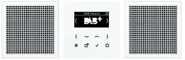 Actual product image JUNG DABLS2WW Smart Radio DAB+ (DAB+)