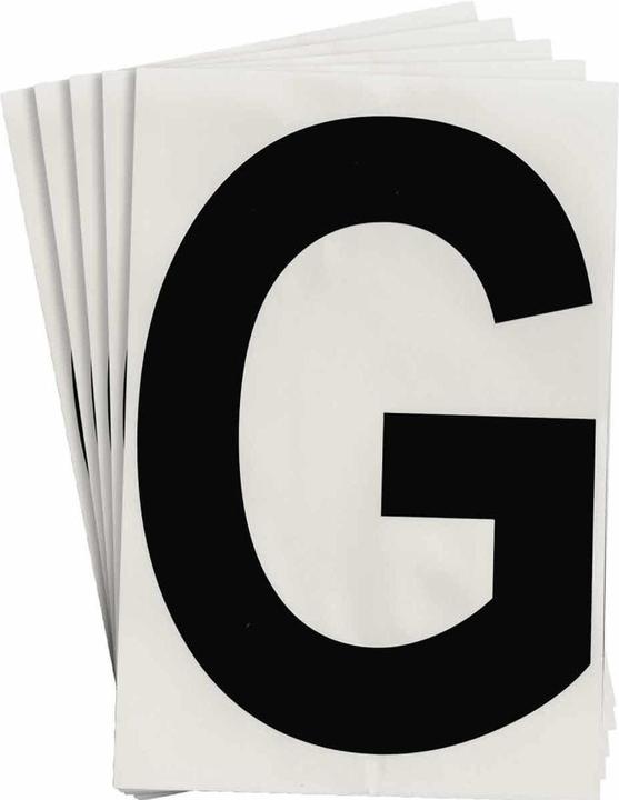 Actual product image Brady ToughStripe Die-cut Numbers &