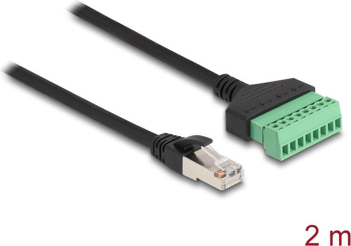 Image du produit Delock Bloc terminal - câble RJ45 1 pièce (UTP, CAT6)