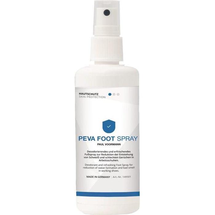 Paul Voorman, Prodotti cura dei piedi, Hautschutz Peva Foot Spray 100ml silikonfrei PAUL VOORMANN (Deodorante per piedi e polvere, 100 ml)
