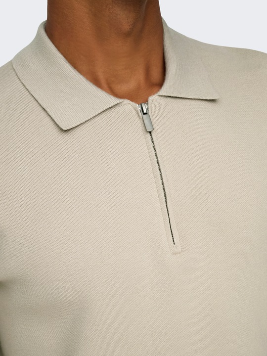 Immagine prodotto Only & Sons Onscooper Reg Ls 12 Half Zip Polo (XL)