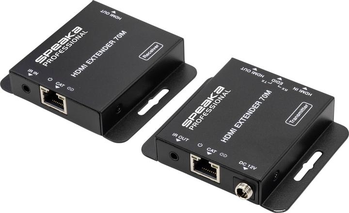 SpeaKa Professional 4K HDMI Extender (Verlängerung) über Netzwerkkabel (Extender)