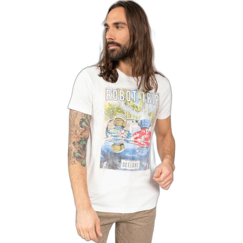 Deeluxe, Herren, Shirt, t-hirt, Weiss, (S)