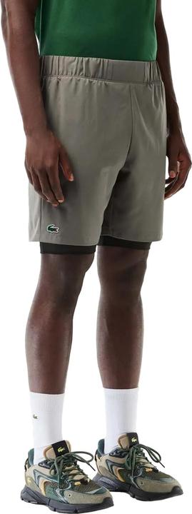 Actual product image Lacoste Mens Ultra Dry Lined Sport Shorts (XS)