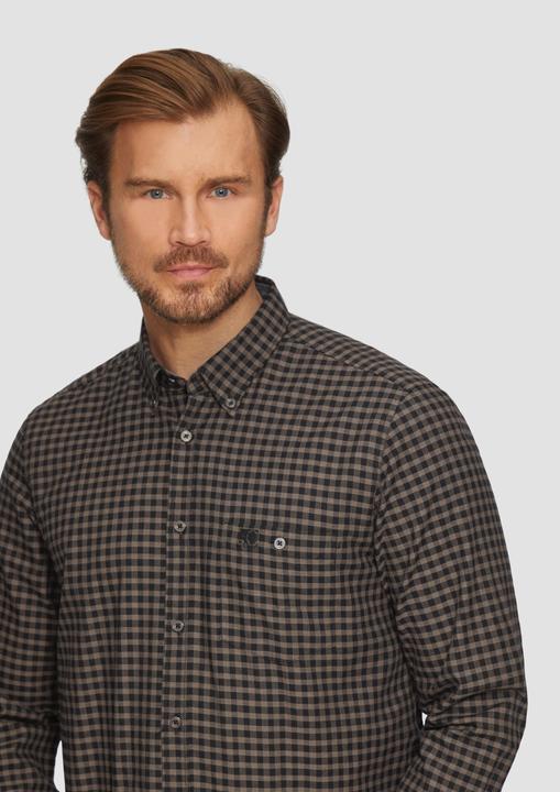 Produktbild S.Oliver Hemd Regular Fit: Kariertes Hemd mit Button-Down-Kragen (XXL)