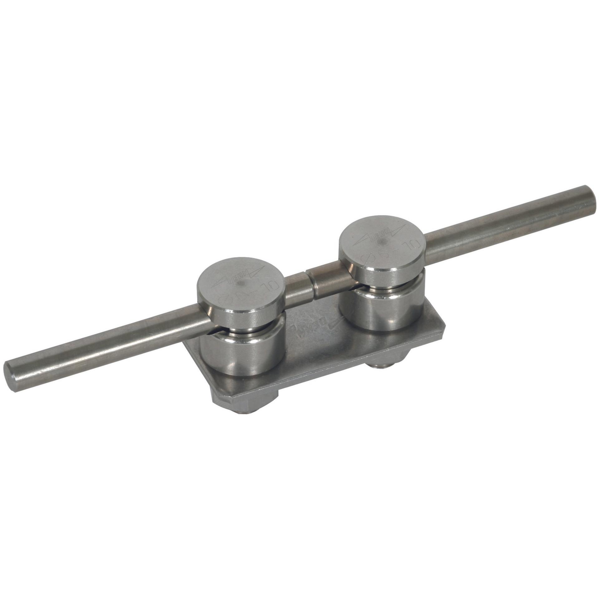 Dehn AP 2X6.10 V2A Anschlussplatte f. HVI-Leitungs- kopfstÃ¼ck m. 2 KS-Verbinder, Elektronikzubehör + Gehäuse