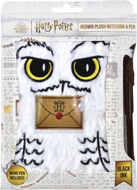 Blue Sky Harry Potter : Cahier et stylo Hedwig Plush A5 (A5, À rayures)