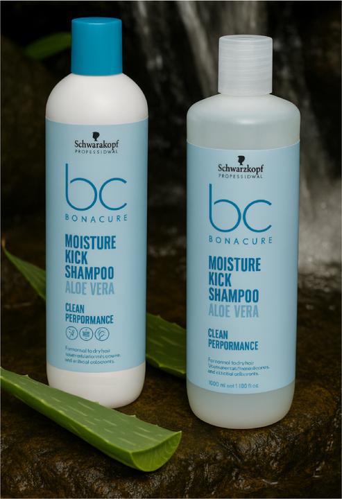 Produktbild Schwarzkopf Professional BC Moisture Kick Shampoo (500 ml, Flüssiges Shampoo)
