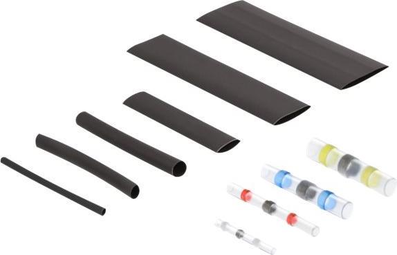 Produktbild Delock Schrumpfschlauch mit Lötdrahtverbinder Sortimentsbox 308-teilig (308x)