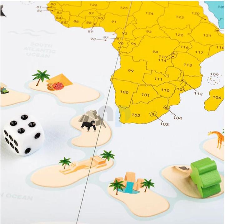 Actual product image The World Game Board Game (German)