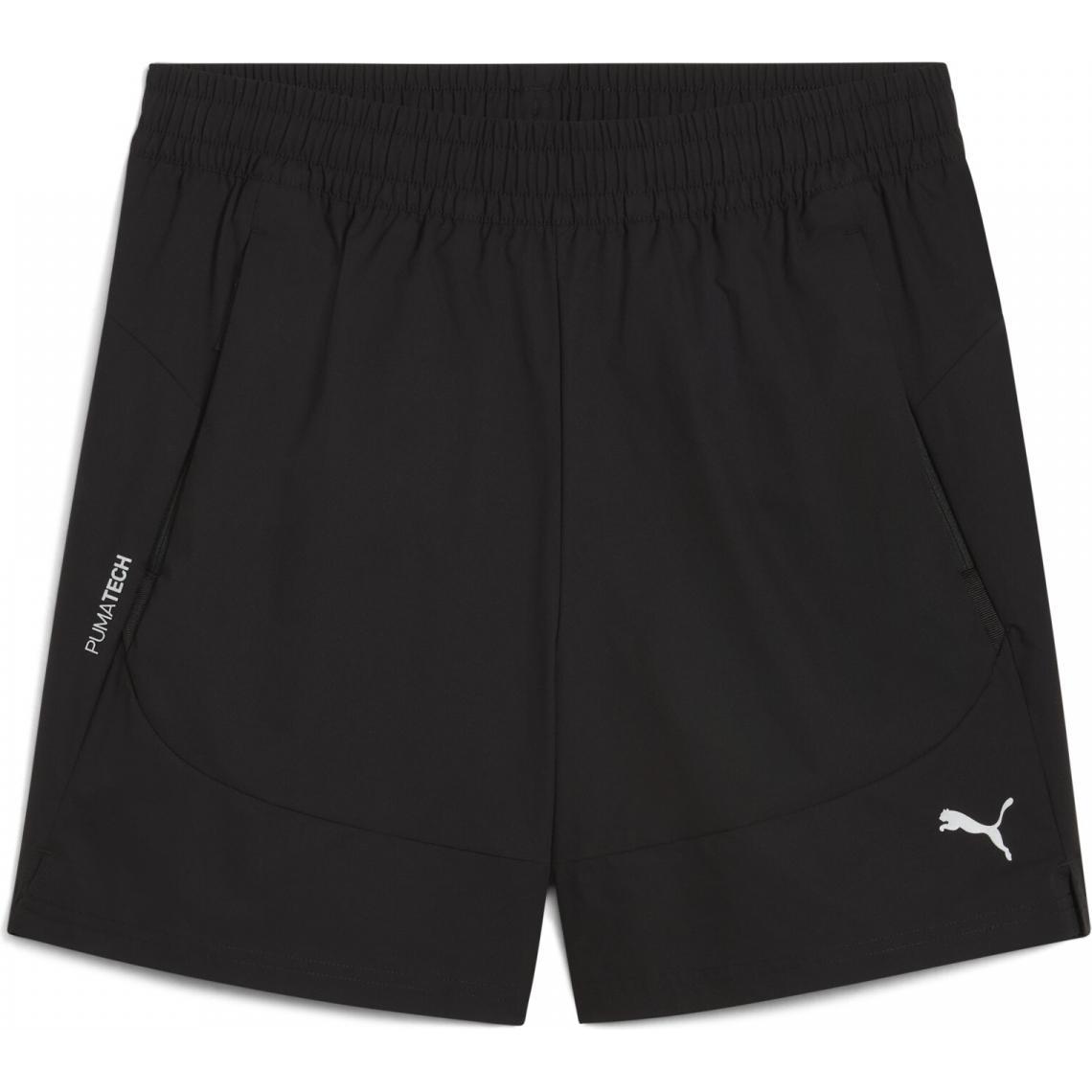 Puma, Herren, Sporthose, PUMATECH Relaxed Shorts 6" WV (L), Grau, L