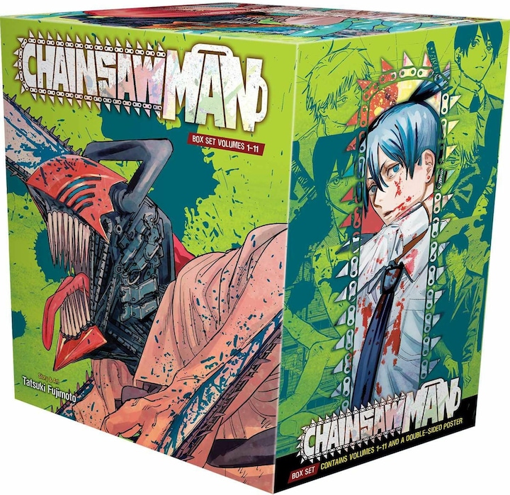 Actual product image Chainsaw Man Box Set (English, Tatsuki Fujimoto, 2023)