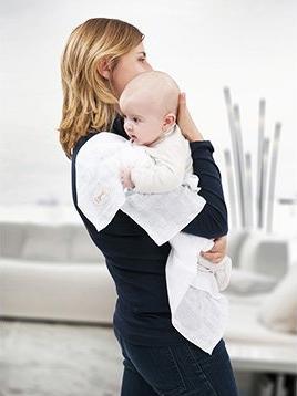 Productafbeelding Sophie la girafe Geschenkset Gaasdoek Set van 4 (70 cm, 70 cm)