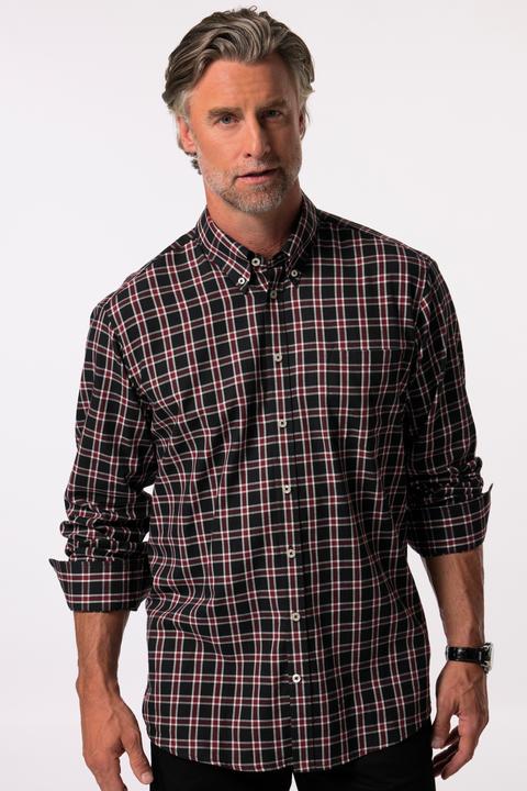 Produktbild Boston Park Karohemd, Langarm, Buttondown-Kragen, Comfort Fit (7XL)