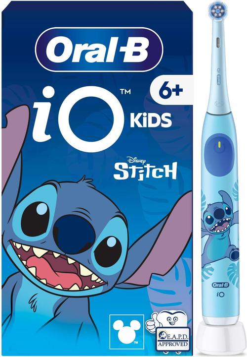Actual product image Oral-B iO 6+ Kids Electric Toothbrush, Disney Stitch