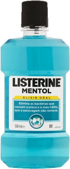Produktbild Listerine Mouthwashes 280ml 500ml Menthol (500 ml, Mundspülung)