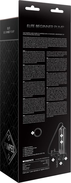 Actual product image Doc Johnson Elite Beginner Pump