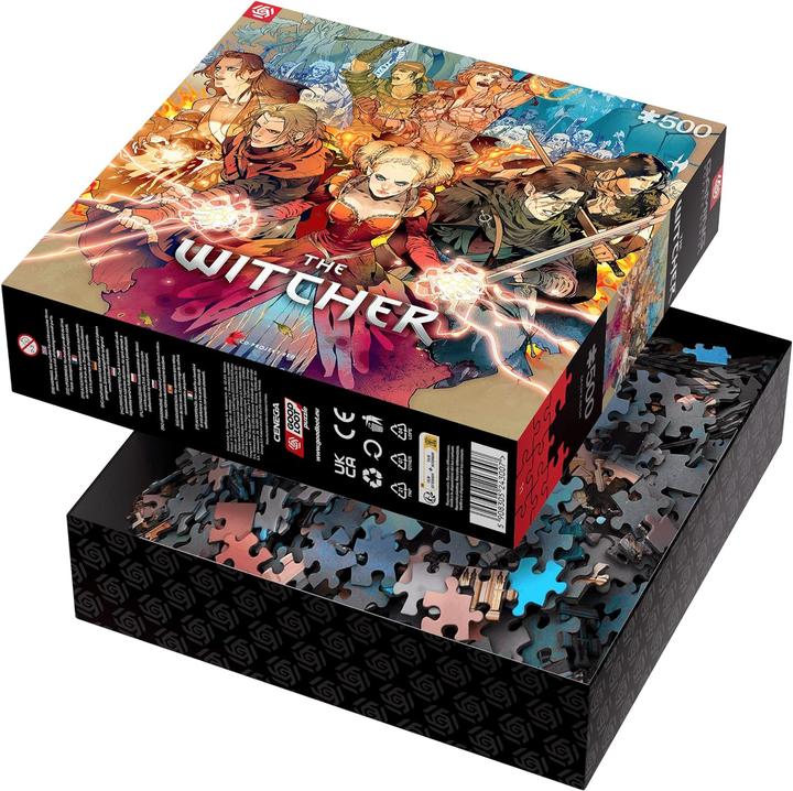 Actual product image Cenega The Witcher Scoia'tael Puzzle 500 (500 pieces)