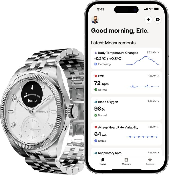Actual product image Withings ScanWatch Nova Brilliant (39 mm)