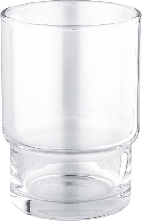 Bicchiere Portaspazzolino Zeller 18881: In Poliresina Ed Ecopelle, Crema, 280 Ml