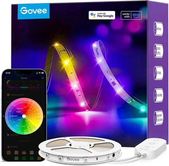 Govee Basic (Multicolore, 1000 cm, Intérieur)