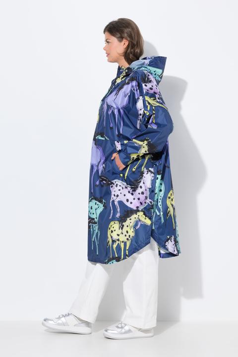 Produktbild Laurasøn Funktions-Regencape, Unisex, Print, Kapuze (One Size)