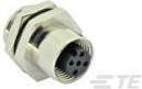 Produktbild TE Connectivity M12 Panel mnt, female, 5 way