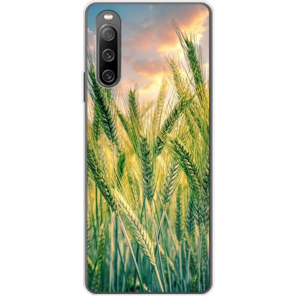 König Design Hülle Handy Schutz für Sony Xperia 10 IV Case Cover Tasche Bumper Etuis TPU Neu (Sony Xperia 10 IV), Smartp...