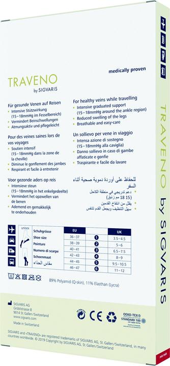 Produktbild Sigvaris TRAVENO A-D Gr3 40-41 dune (36 - 37, 38 - 39, 40 - 41)