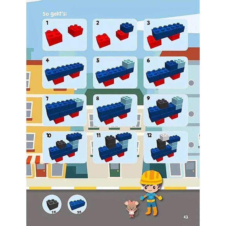 Immagine prodotto Tipps für Kids: Das Ideenbuch für LEGO® Basis-Steine (Tedesco, Achim Schuck, 2021)