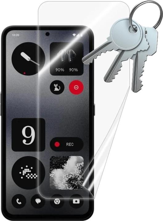 Screenguard 100% Film de protection d'écran Nothing CMF Phone 1 Crystal Clear (1 pcs, Nothing CMF Phone 1)