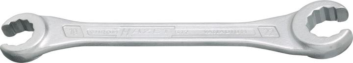 Produktbild HAZET Doppel-Ringschlüssel ∙ offen 612-12X14 ∙ Aussen Sechskant Profil ∙ 12 x 14 mm (12 mm, 14 mm)