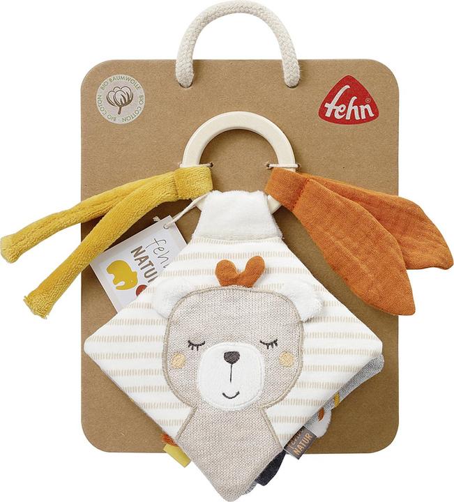 Productafbeelding Fehn Stoffen boek Ezel & Teddy NATURE