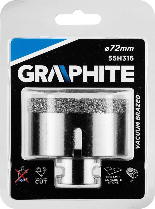 Image du produit Graphite DIAMOND SCALE 72 MM X M14 55H316 (72 millimètres)