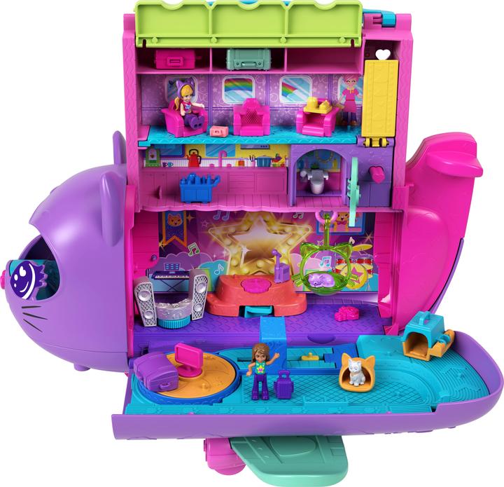 Actual product image Polly Pocket Kitty Plane