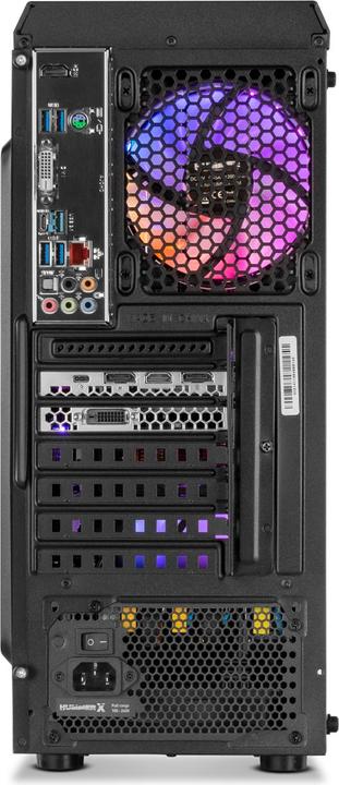 Produktbild Nox ATX TOWER HUMMER TGM RAINBOW RGB - Tower (ATX, mATX, Mini-ITX)