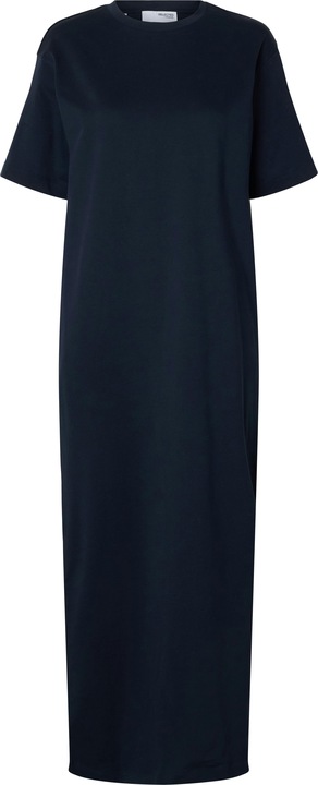 Selected Femme Maxi Kleid mit kurzen Ärmeln