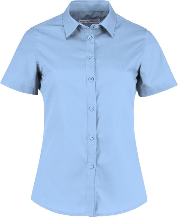 Produktbild Kustom Kit Kurzarm Poplin Bluse (42)