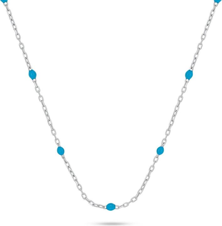 Immagine prodotto Brilio Argento - Collana in argento con perline blu NCL112WTQ