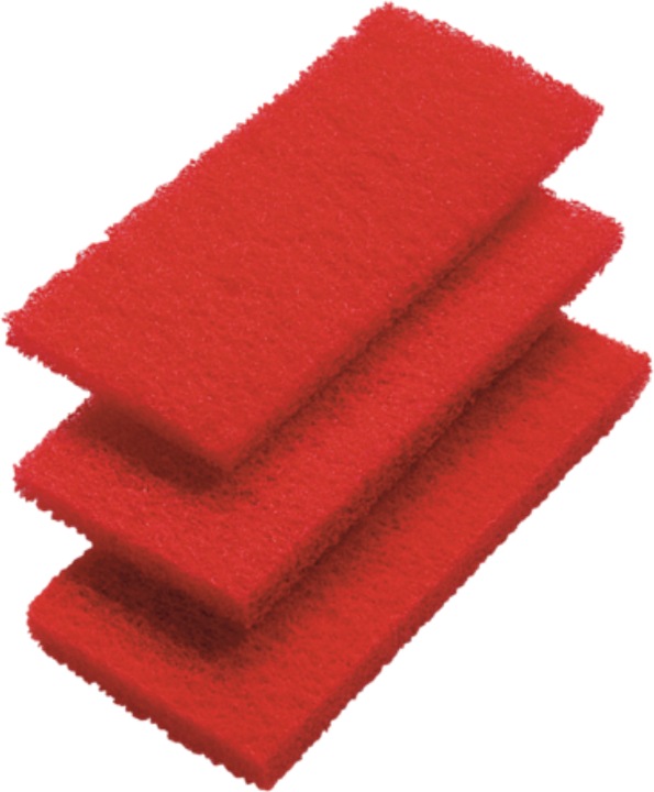 Produktbild Haug SCHEUERVLIES-PADS,3ER SET, MITTEL,260X120X25MM,F.#8616+17 (3 Stk.)