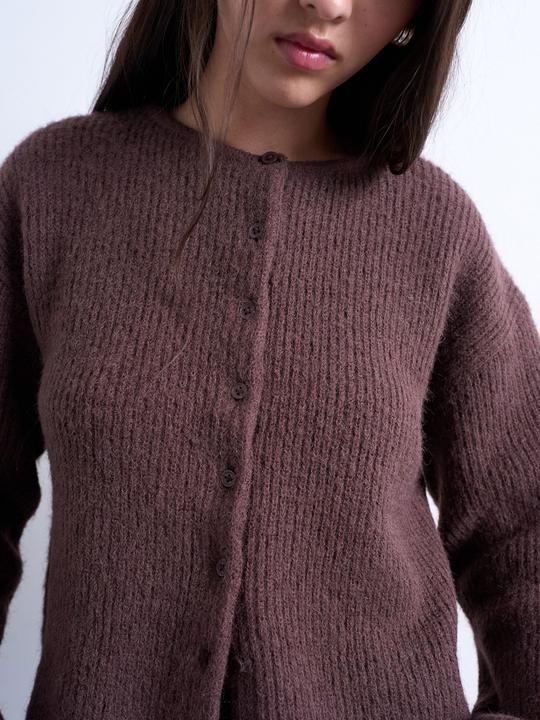 Actual product image Spokey Normal geschnitten Rundhalsausschnitt Strickjacke Strickjacke (M)