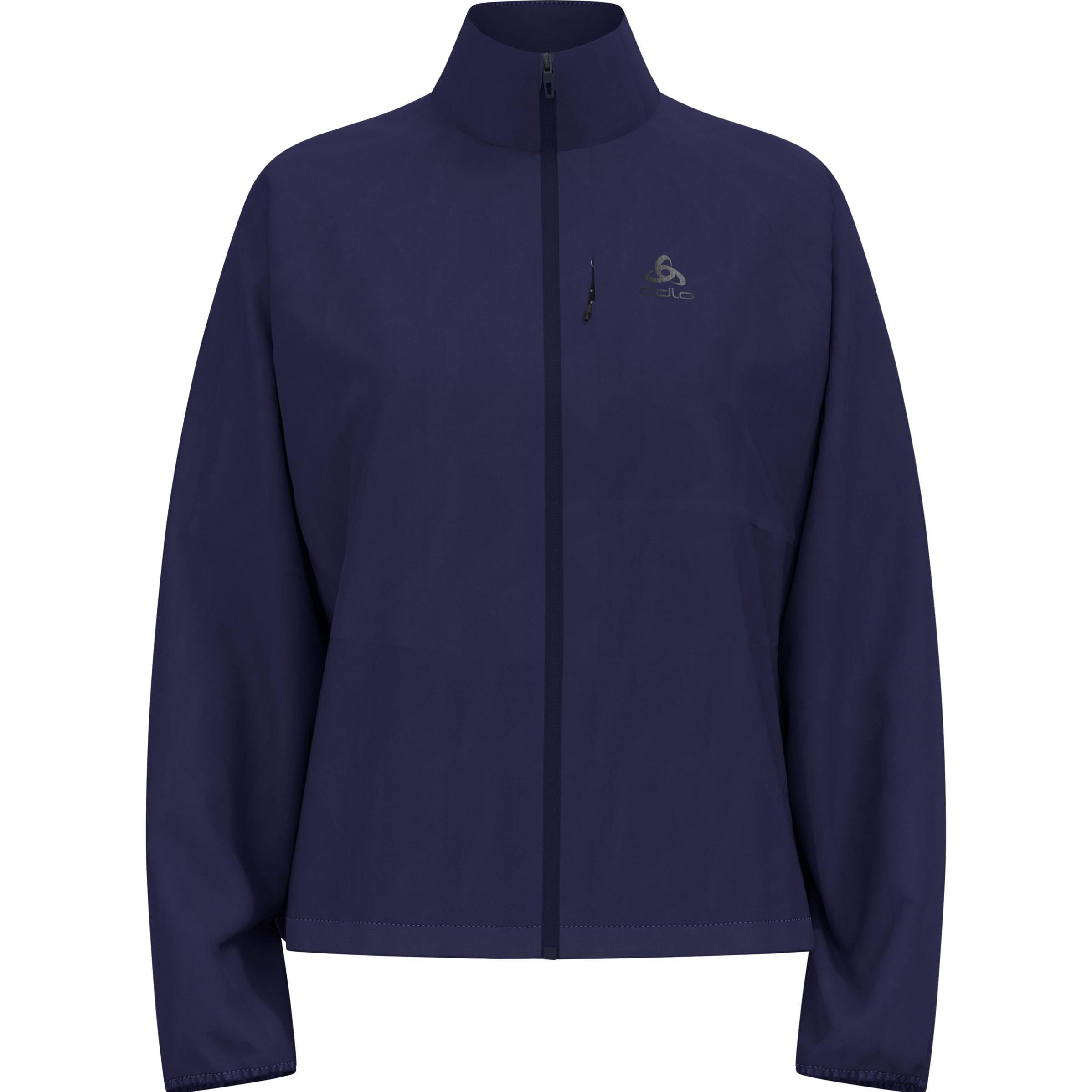 Odlo, Damen, Laufjacke, Zeroweight (S), Blau, S