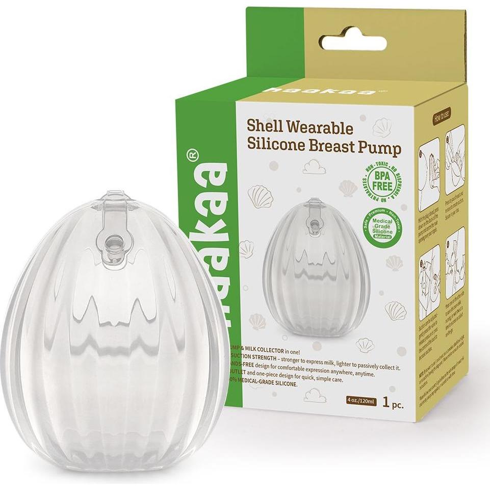 Haakaa Tragbare muschelförmige Milchpumpe 75ml (MHK182)