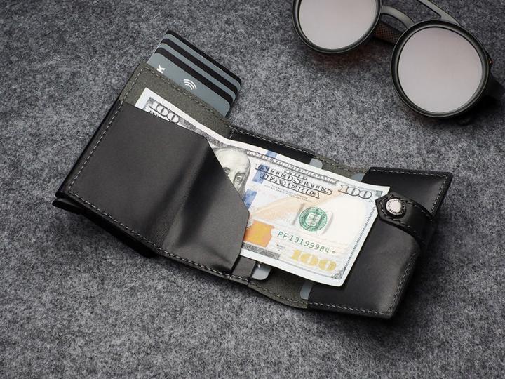 Actual product image Pularys Wallet HIKER credit card holder