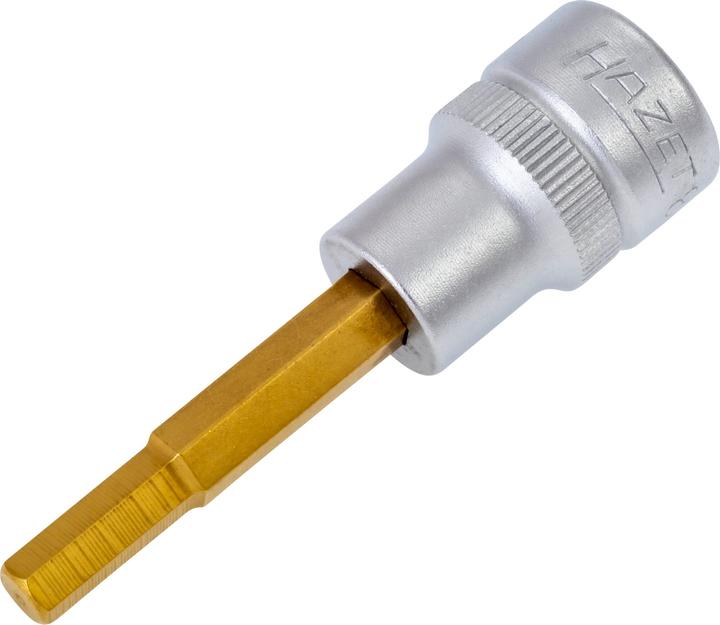 Actual product image HAZET Screwdriver socket 8801-5 ∙ Square, hollow 10 mm (3/8 inch) ∙ Inside hexagon profile ∙ 5 mm (5 mm)