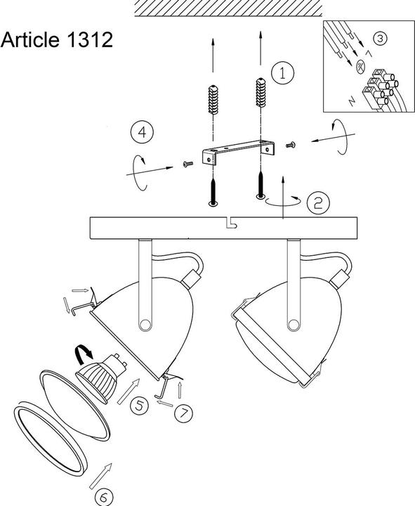 Produktbild Steinhauer Mexlite (350 lm, GU10)
