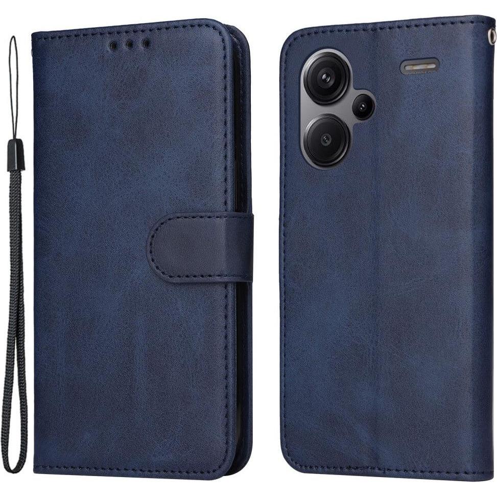 Cover-Discount Xiaomi Redmi Note 13 Pro+ - Premium Handyhülle Etui blau (Xiaomi Redmi Note 13 Pro), Smartphone Hülle, Bl...