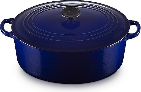 Immagine prodotto Le Creuset TRADIZIONE Tostatrice Indaco (31 cm, Pirofila + casseruola, Ghisa)