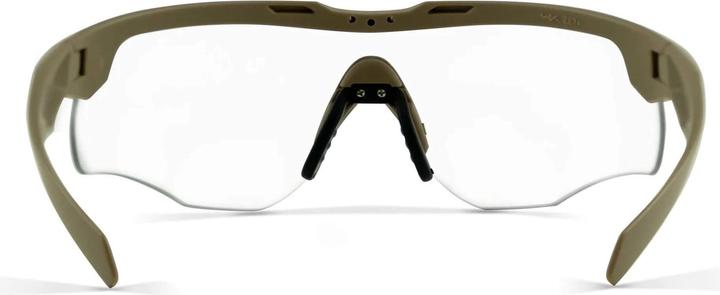 Actual product image Wiley X Safety spectacles ROGUE COMM Tan - Smoke Grey + Clear + Light Rust